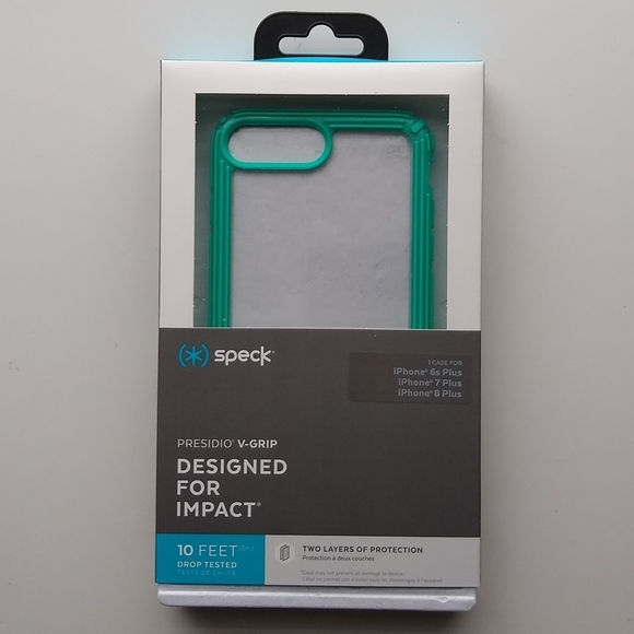 New Sealed Case for iPhone 6s Plus / iPhone 7 Plus / iPhone 8 Plus Turqu… - Picture 2 of 3